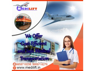Medilift Air Ambulance Service in Ranchi Provides a Journey Filled with ICU Facilities