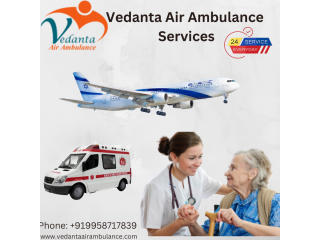 Air Ambulance Services in Rewa with Specialized Medical Team from Vedanta
