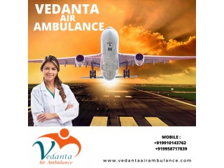 Obtain Vedanta Air Ambulance in Patna with Responsible Medical Professionals