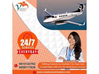Vedanta Air Ambulance Services in Delhi – Best and Reliable