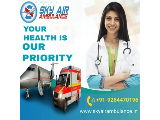 Book The Fastest Medical Treatment by Air Ambulance From Bhopal to Delhi through Sky