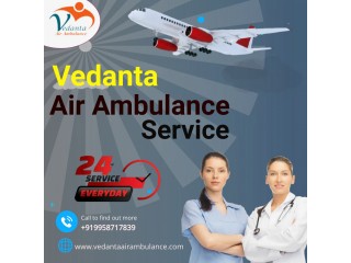 Select Safe Patient Conveyance by Vedanta Air Ambulance Service in Bangalore