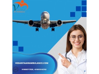 Select Vedanta Air Ambulance Services in Allahabad Risk -Free Patient Transportation