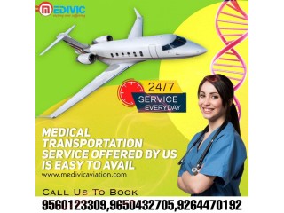 Receive Budget-Friendly Charter Air Ambulance Service in Patna by Medivic