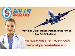 Get a Qualified Doctors Team from Dimapur by Sky Air Ambulance