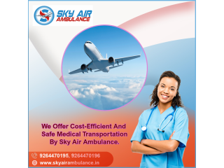 24/7 Safe Shifting from Silchar by Sky Air Ambulance Service