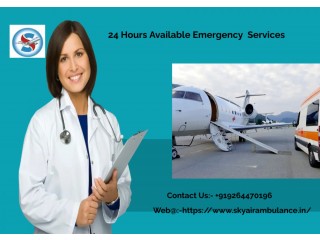 Sky Air Ambulance from Allahabad to Delhi | Excellent Medical Care