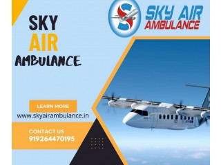 Sky Air Ambulance from Patna to Delhi | Including Medical Personnel