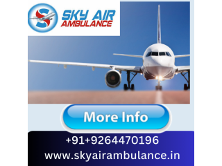 Hi - tech ICU set up in Air Ambulance from Jaipur by Sky Air