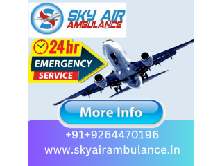 Avail the Most Developed Air Ambulance from Pune by Sky Air