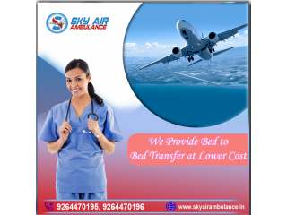 Swift Patient Relocation Air Ambulance Service in Sri Nagar by Sky Air