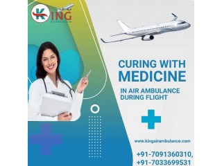Offer a Dedicated Medical Team in Shilong by King Air Ambulance