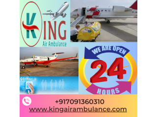 World-class with Reasonable cost Air Ambulance in Hyderabad by King Air
