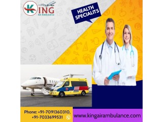 King Air Ambulance Service in Varanasi | Certified Staff