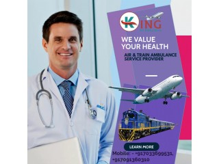 King Air Ambulance Service in Gorakhpur | Skilled Care Management