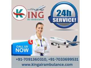 King Air Ambulance  in Jaipur at an Economical Cost