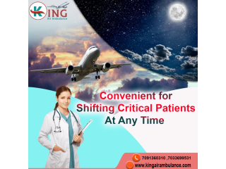 Safe Transportation for the Patients  in Raigarh by King Air Ambulance