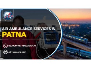 Air ambulance services in Patna Bihar India
