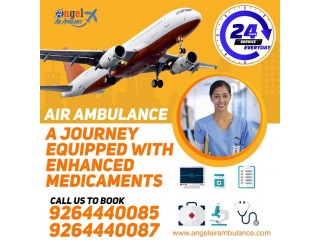 Book Angel Air Ambulance Service in Patna any time with Advanced Medical Support