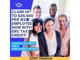 Secure Your ERC Credits: Up to $26,000 per Employee! Don't Miss Out!