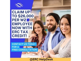 Don't Miss Out: Up to $26,000 per Employee! ERC Credits Ending Soon.