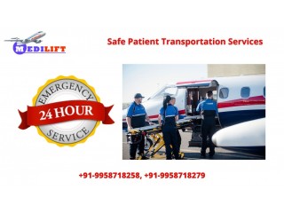 Admirable Healthcare Facility Avail in Medilift Air Ambulance from Dibrugarh
