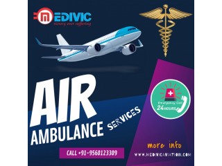 Available the finest Medical Aid by Medivic Air Ambulance in Ranchi