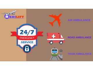 The Most Elegant CCU Train Ambulance Services in Dibrugarh by Medilift