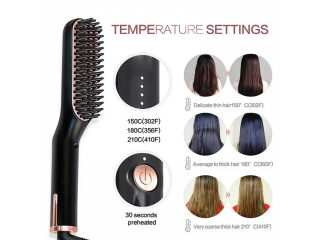 2 in 1 Hair Straightener Comb & Curler, Well Mart, 03208727951