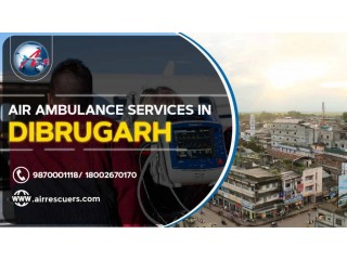 Air Ambulance Services in Dibrugarh | Air Rescuers, Dwarka 26