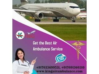 Take Hi-Level Air Ambulance in Patna with Medical Facility by King