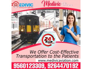 Obtain Credible Emergency Train Ambulance Service in Ranchi by Medivic