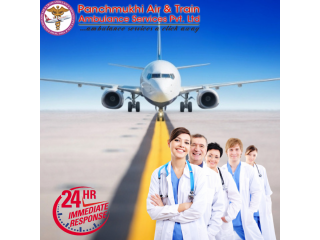 Hire Most Advanced Panchmukhi Air Ambulance Service in Kolkata with Health Experts