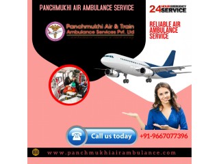 Choose Panchmukhi Air Ambulance Service in Mumbai with Specialized Healthcare Crew