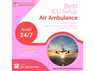 Hire Advanced Air Ambulance Service in Bhubaneswar with Medical Supplies