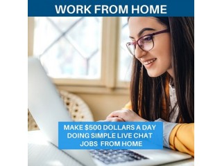 Live Chat Assistant: Make $500 a Day from Home